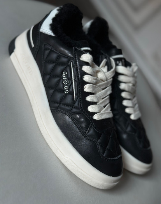 Кеды с натуральным мехом