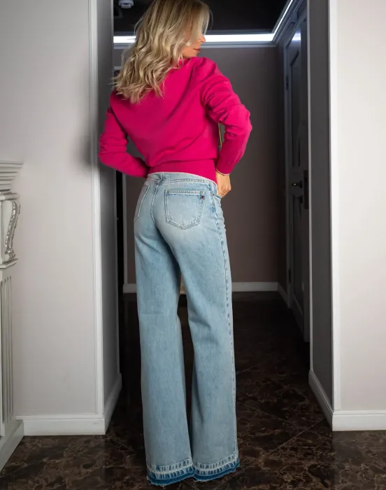 Джемпер с длинным  рукавом и логотипом