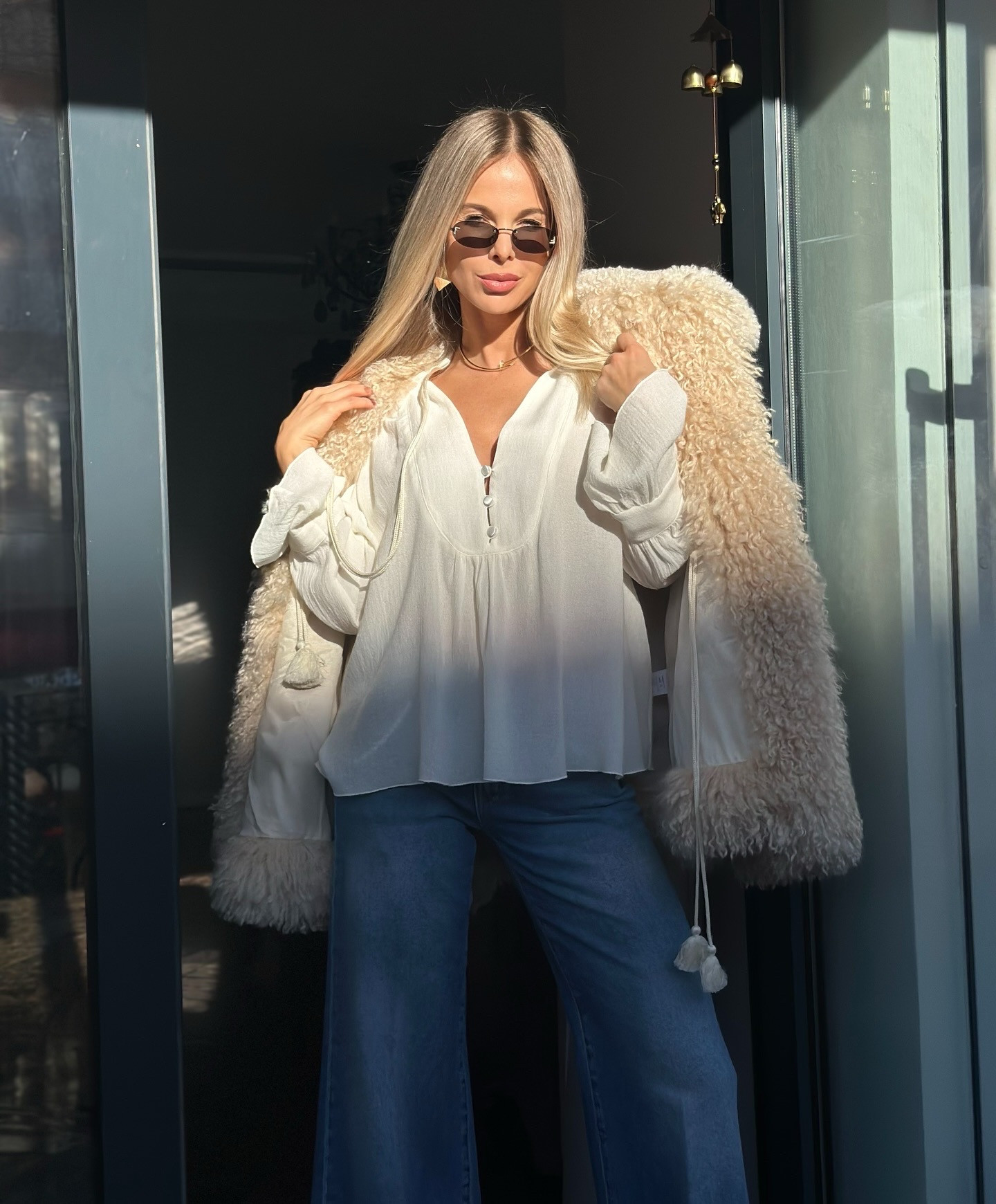 Шубка из искусственного меха