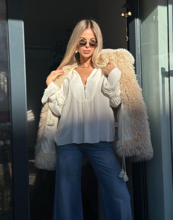 Шубка из искусственного меха