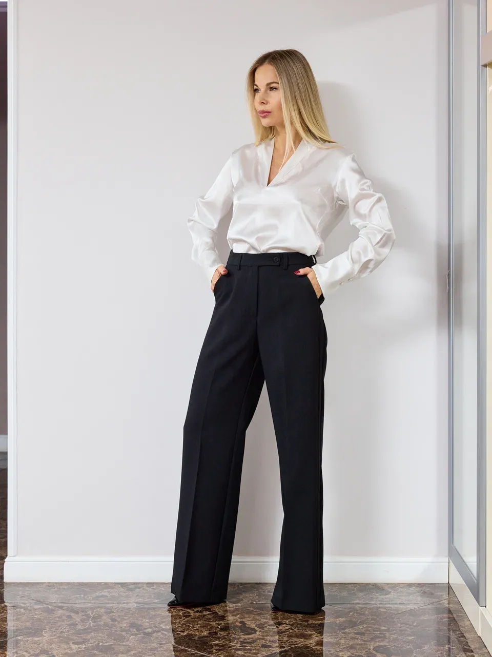 Шелковая блуза