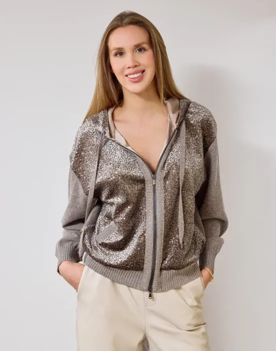 Джемпер на молнии