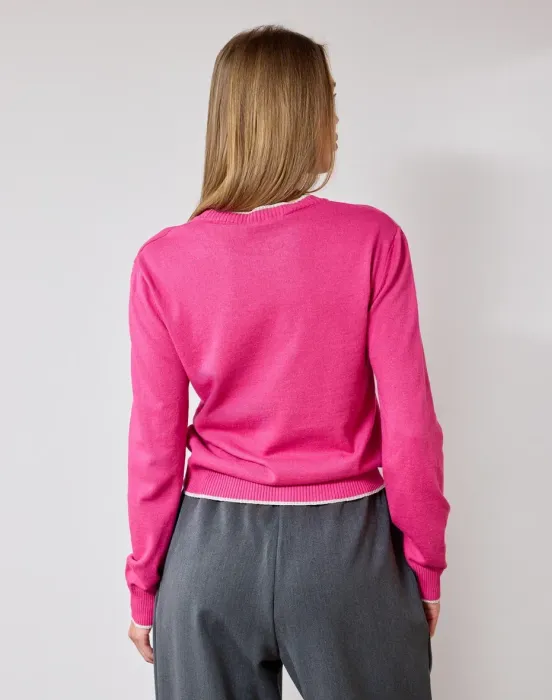 Джемпер с логотипом - фото - 4