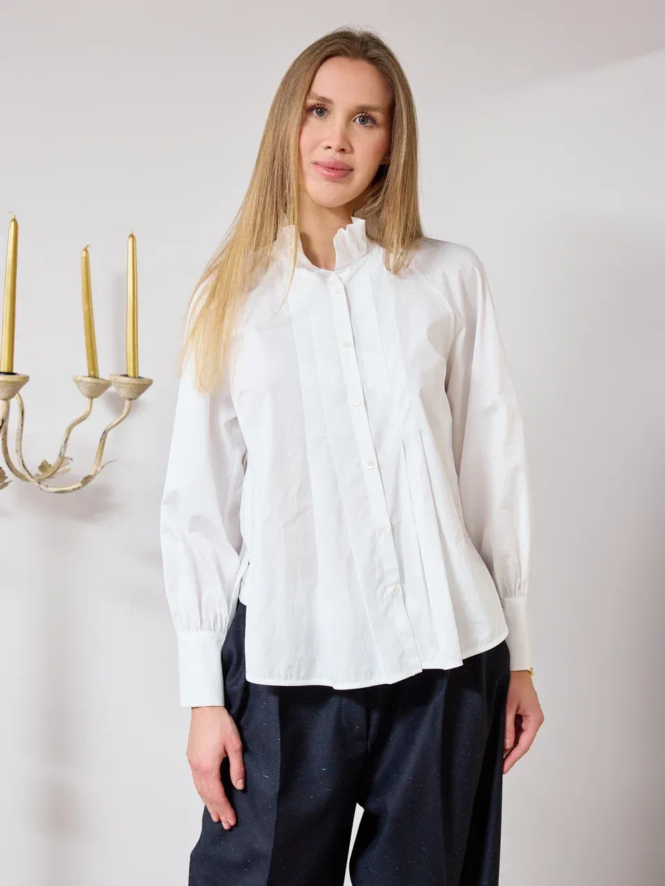 Блузка с рюшами