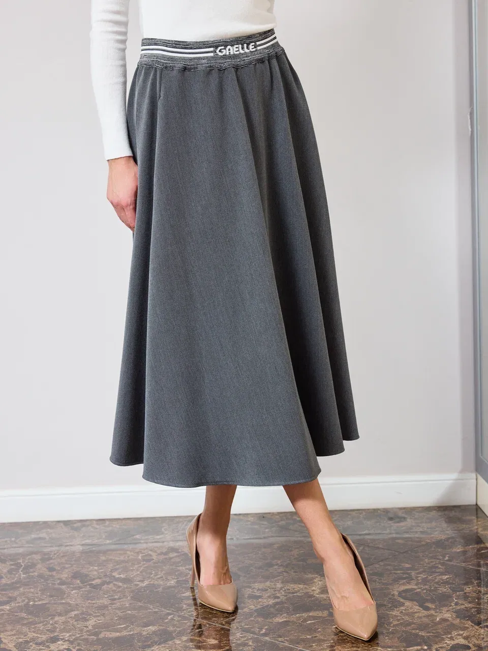 Юбка на резинке с логотипом