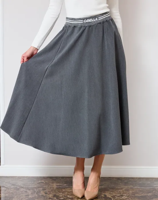 Юбка на резинке с логотипом