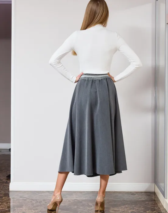 Юбка на резинке с логотипом