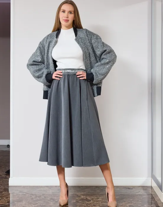 Юбка на резинке с логотипом