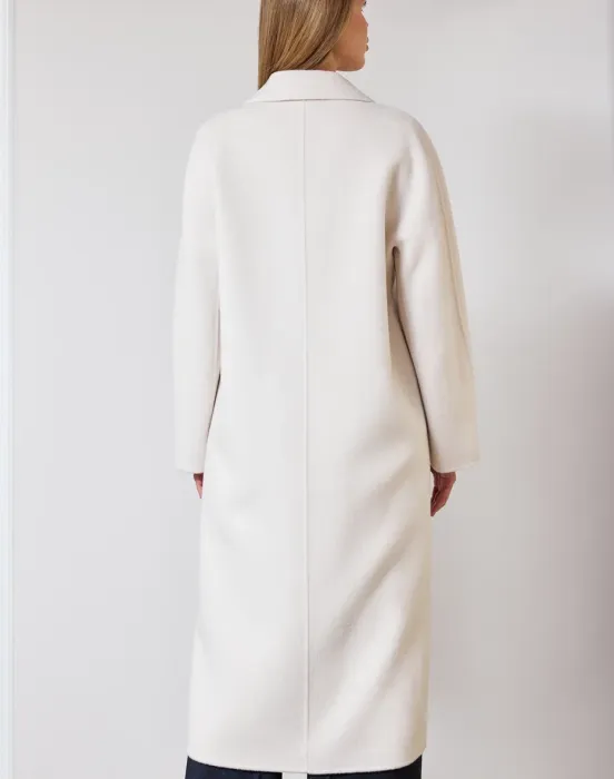 Пальто из шерсти и кашемира на пуговицах