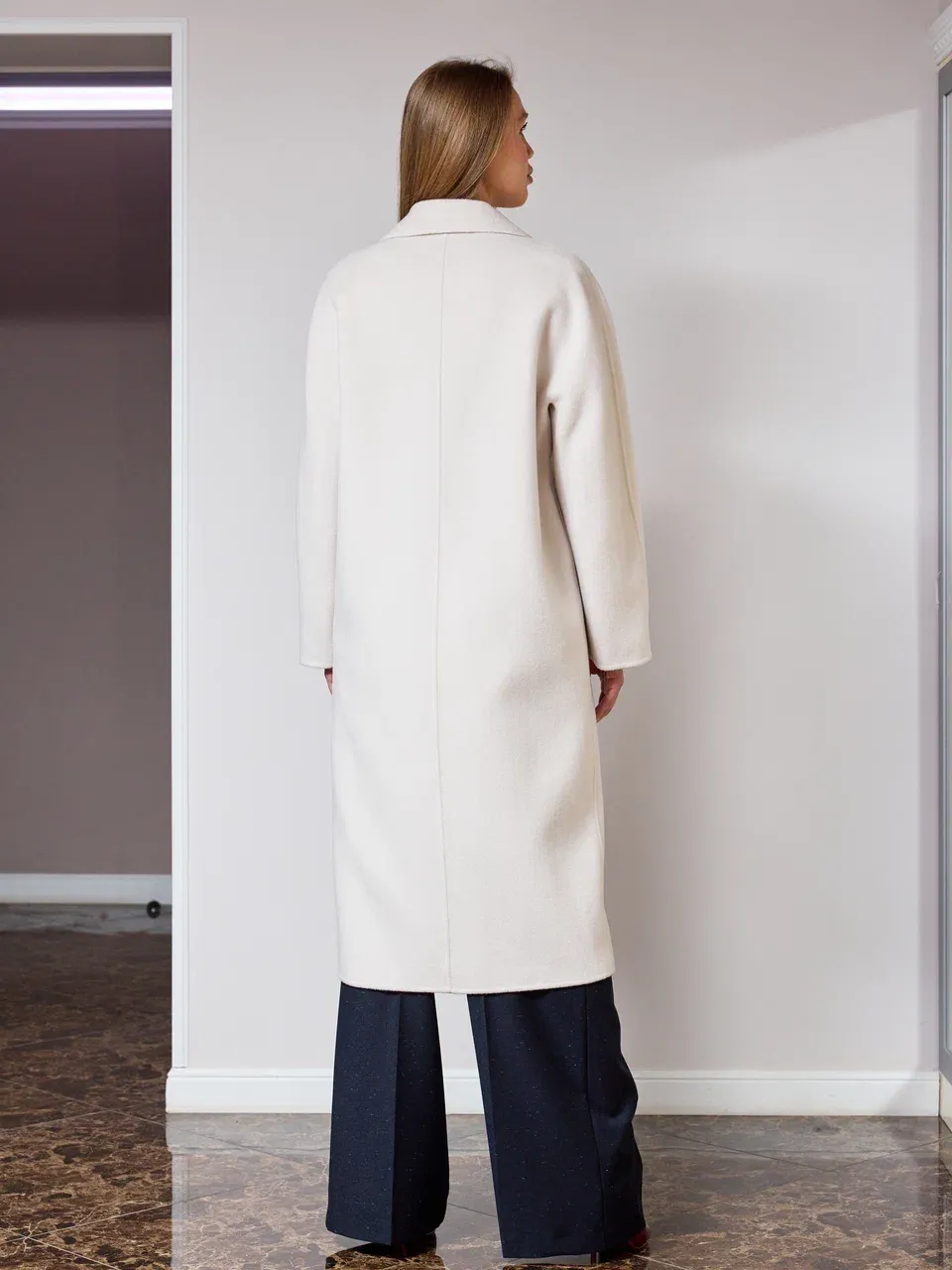 Пальто из шерсти и кашемира на пуговицах