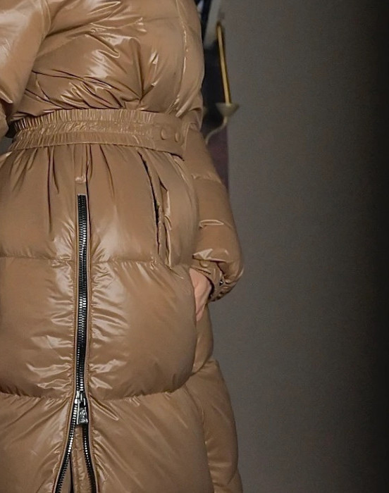 Пуховое пальто