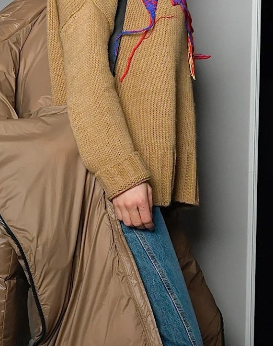 Пуховое пальто