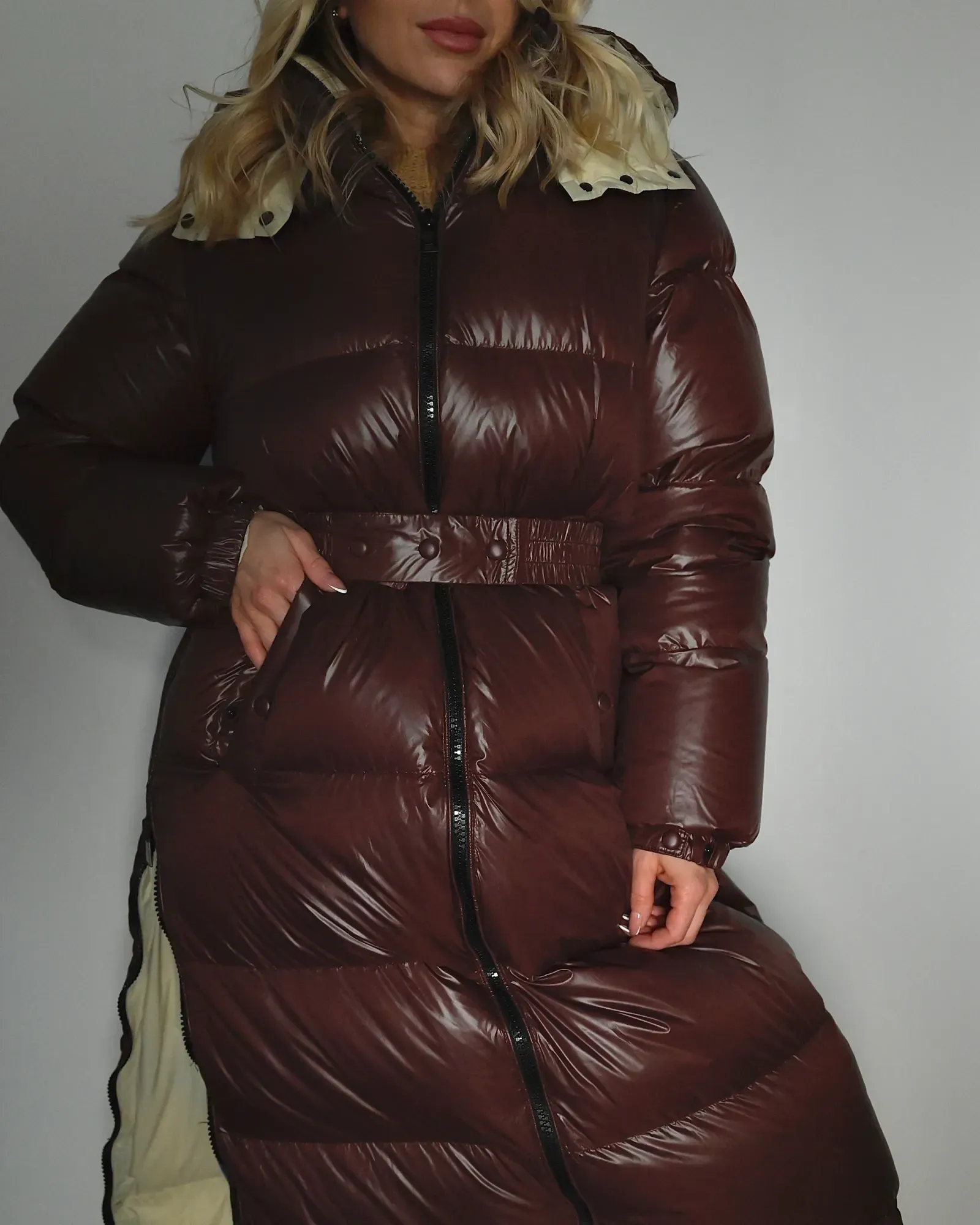 Пуховое пальто