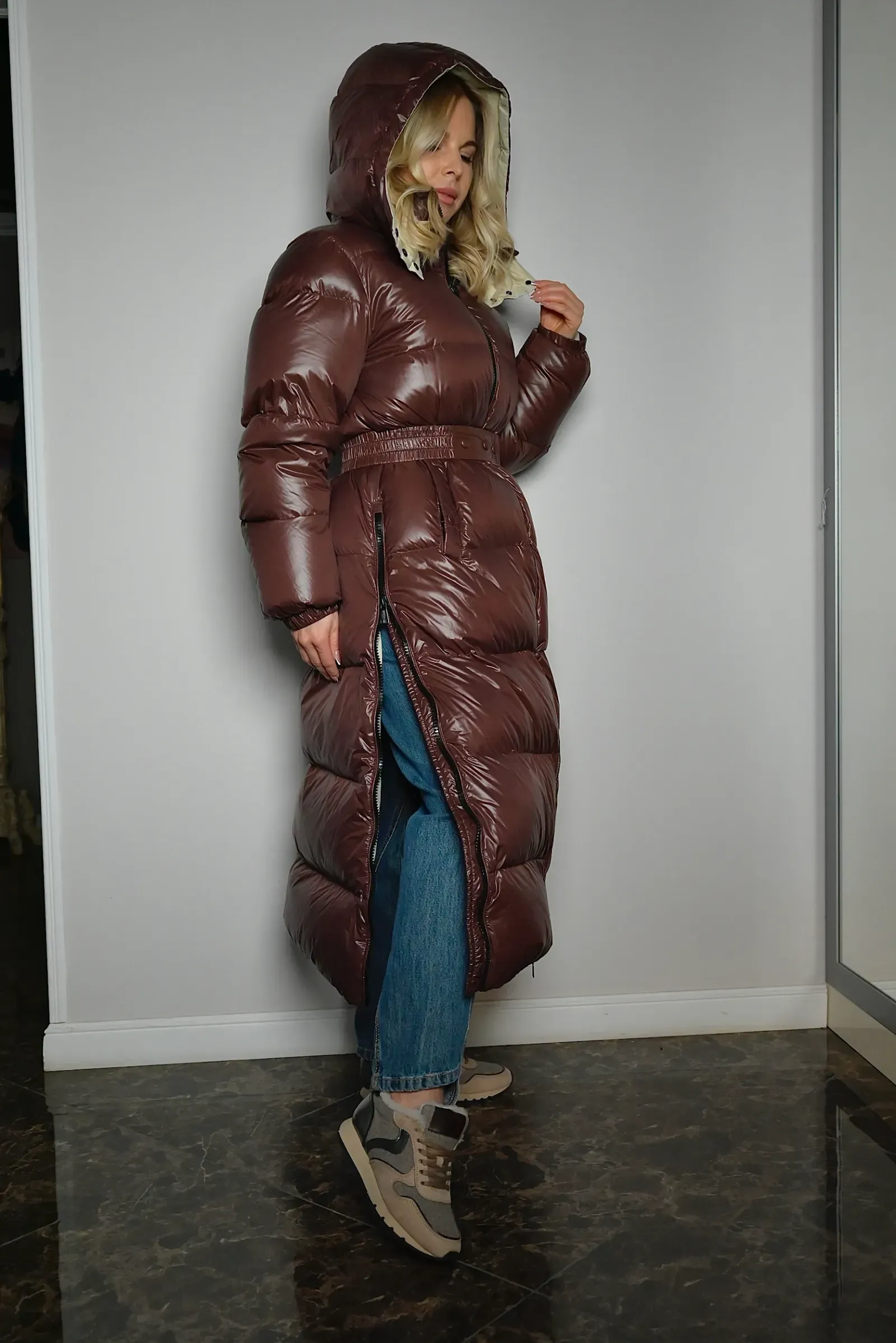 Пуховое пальто