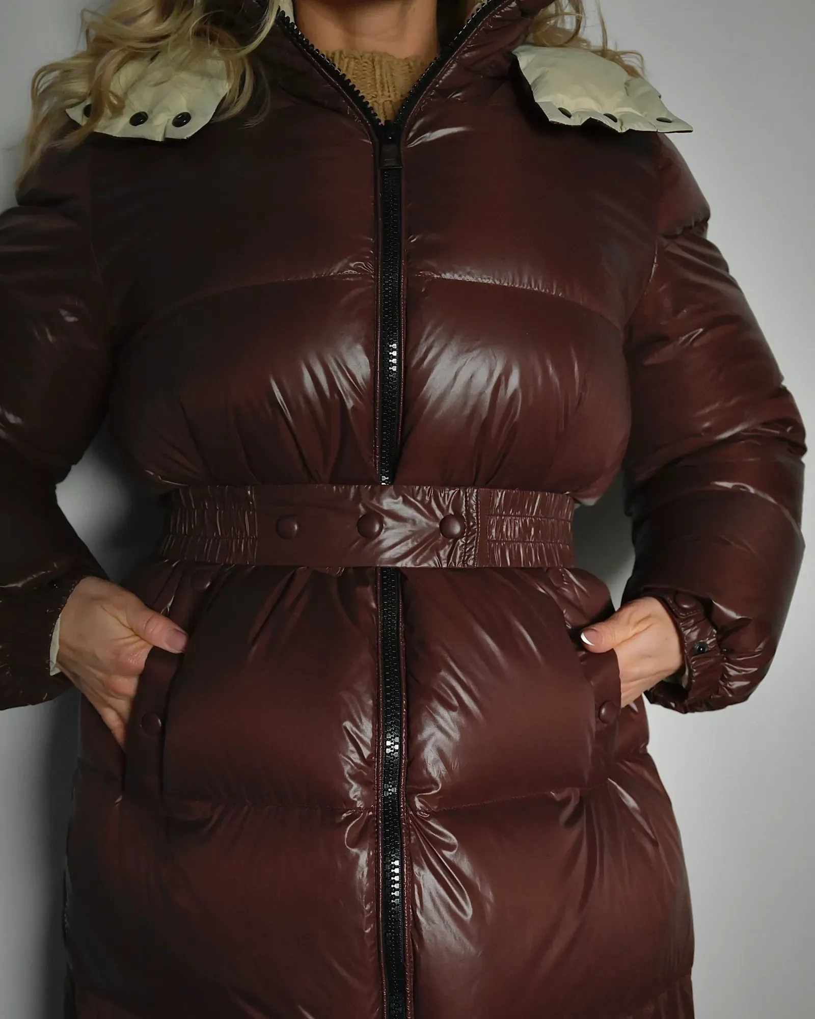 Пуховое пальто