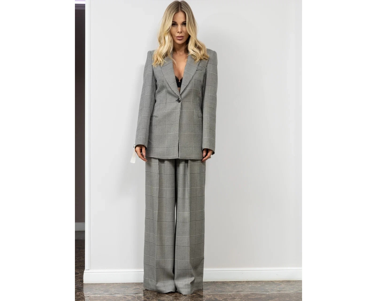 Классические брюки палаццо