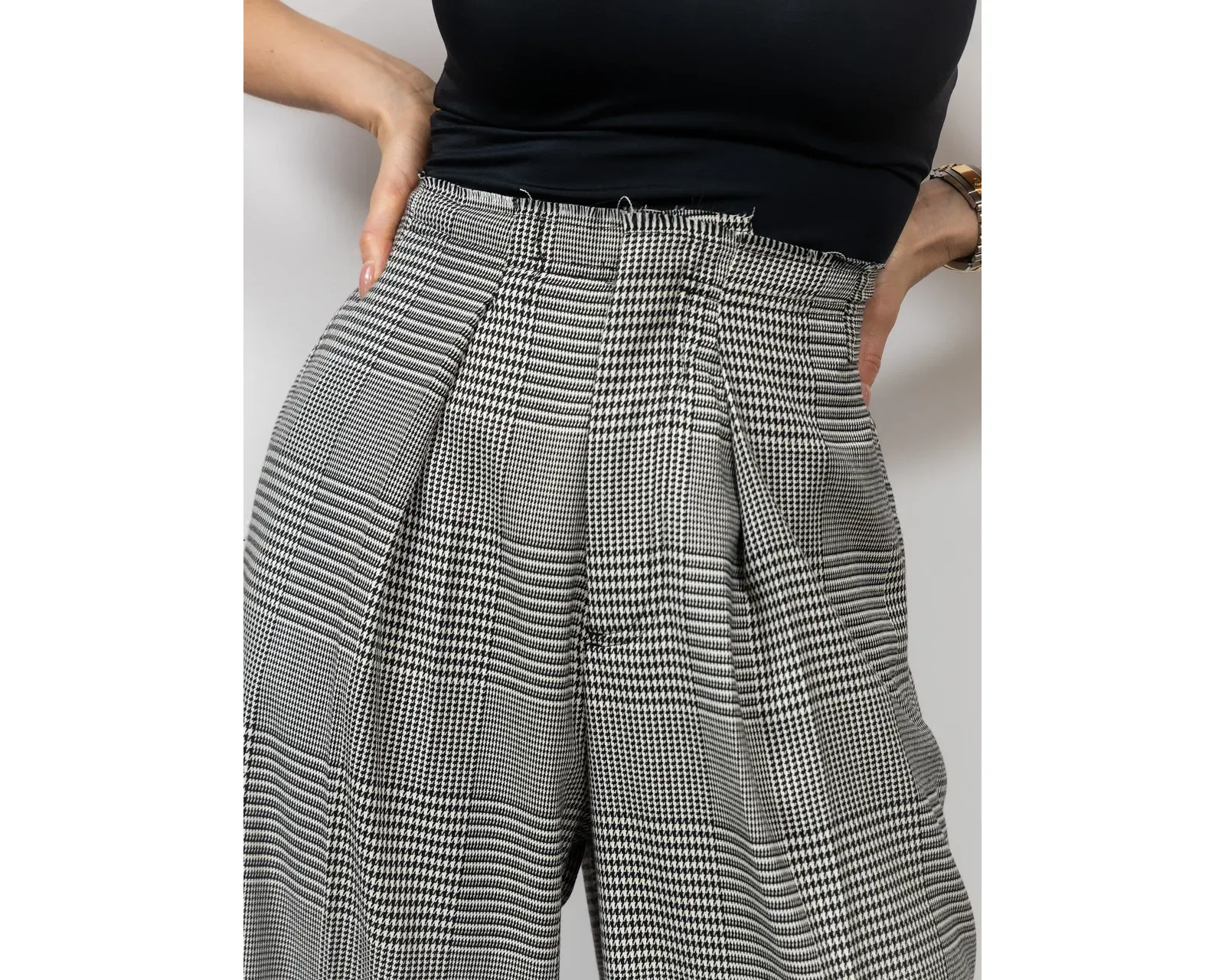 Классические брюки палаццо