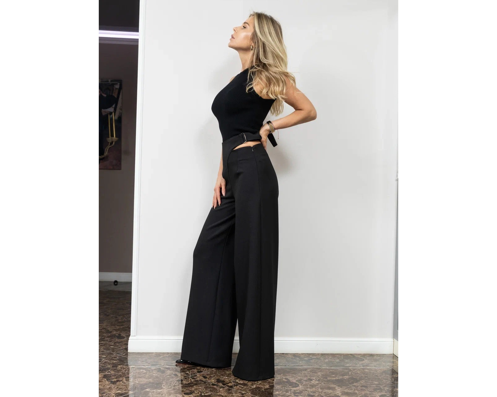 Трикотажный топ