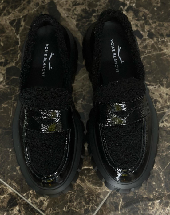 Лаковые лоферы - фото - 3