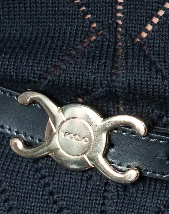 Трикотажный костюм в стиле вязки