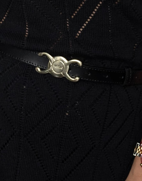 Трикотажный костюм в стиле вязки