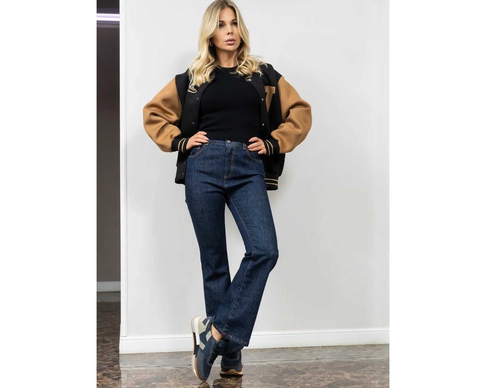 Кроссовки с глиттером, замшевые вставки в мультиколоре