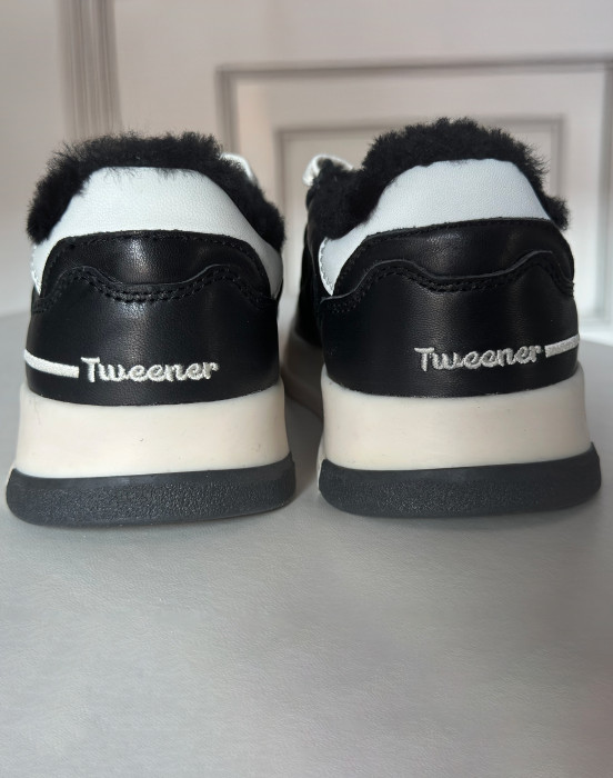 Кеды с натуральным мехом - фото - 1