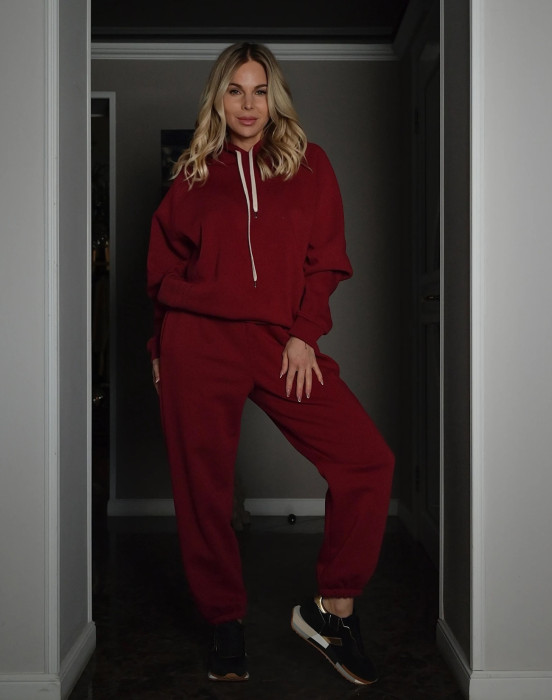 Спортивный костюм с флисом - фото - 1