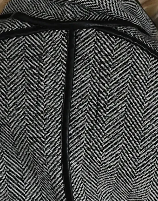 Пальто с кантом - фото - 1